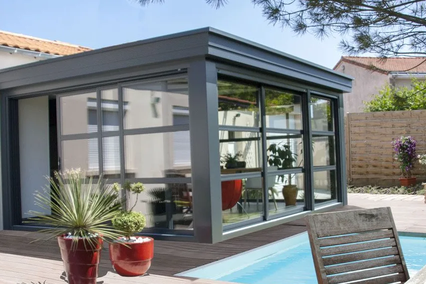 extérieur de véranda homéa concept alu