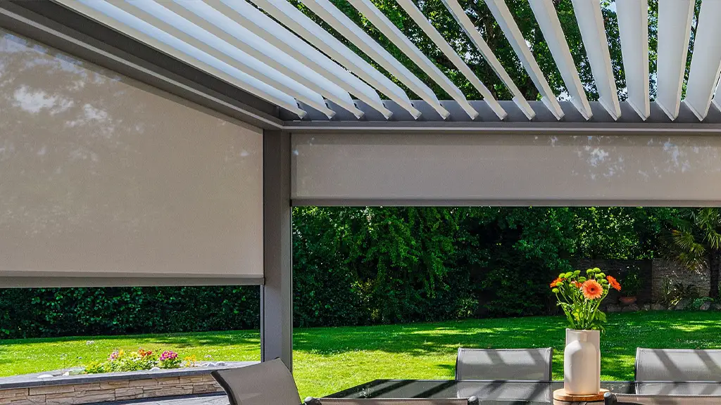 Pergola store zip screen